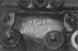 Casting number 839401 used from 1941 - 48, Chevrolet 216ci head.